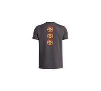 Camiseta under armour flame wm ss niño gris 10 - 12 AÑOS