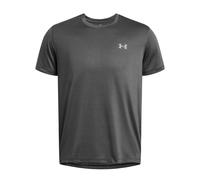 Under Armour Camiseta Launch Tee hombre, ligera, transpirable, secado rápido, gris brezo/reflectante