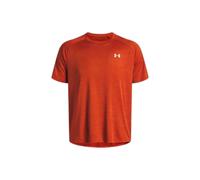 Under Armour Camiseta de Manga Corta con Textura para Hombre, (844) Base Naranja/Blanco, X-Large