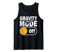 Camiseta Uniforme piloto para Hombre Modo Gravedad Fuera de la aviación Camiseta sin Mangas