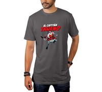 Camiseta Unisex Capitán Trueno Frikis Retro Egb (Gris, L)
