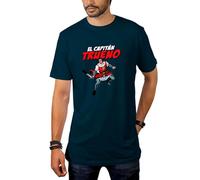Camiseta Unisex Capitán Trueno Frikis Retro Egb (Marino, L)