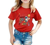 Camiseta unisex con estampado gráfico de letras, manga corta, perfecta para el comienzo escolar, cómoda camiseta de ocio para combinar de forma versátil para el día a día, deportes, actividades al