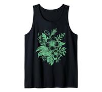 Camiseta unisex divertida con diseño de flor de hibisco para hombres, mujeres y niños Camiseta sin Mangas