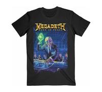 Camiseta unisex MEGADETH Rust In Peace 30th Anniversary Licencia Oficial MEGATS1