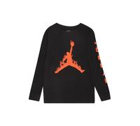 Camiseta 'UP IN FLAMES' Infantil Jordan 122-128 coral / negro