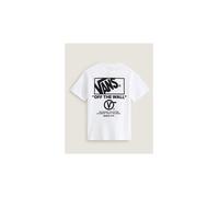 Camiseta vans stacked hi ss blanco niño 8 - 10 AÑOS