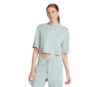 Camiseta verde m/c Adidas mujer KC5223