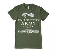 Camiseta verde oliva para hombre America's Finest (talla mediana)
