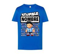 Camiseta Videojuego Leo - Manga Corta para Niño y Niña, Viral, Stumble - Regalo Original