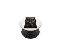 Camiseta vikinga Odin Fenrir Wolf Mitología Nórdica Lobos PopSockets PopGrip Adhesivo