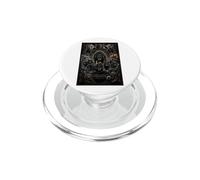 Camiseta vikinga Odin Fenrir Wolf Mitología Nórdica Lobos PopSockets PopGrip para MagSafe