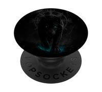 Camiseta vikinga Odins Lobos Geri & Freki Runen Wolf PopSockets PopGrip Adhesivo
