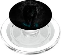 Camiseta vikinga Odins Lobos Geri & Freki Runen Wolf PopSockets PopGrip para MagSafe