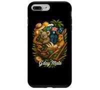 Camiseta Vintage de Australia G'day Mate con Canguro y Koala Carcasa para iPhone 7 Plus/8 Plus