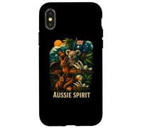Camiseta Vintage de Australia G'day Mate con Canguro y Koala Carcasa para iPhone X/XS