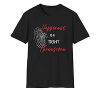 Camiseta Vintage de Cuello Redondo con Tema de Dardos Camiseta de Manga Corta con Gráfico de Juego de Lanzamiento de Dardos para Jugadores/Amantes de los Dardos