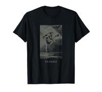 Camiseta vintage de tarot de diablo satánico de bruja rusa oculta Camiseta