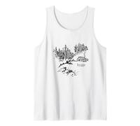 Camiseta vintage Hygge Camiseta sin Mangas