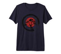 Camiseta Vintage Japonesa con diseño de árbol de bonsái Zen Camiseta Premium