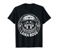 Camiseta vintage Laika Boss Space Dog - CCCP Soviet Pride Camiseta