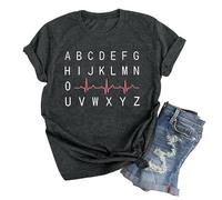 Camiseta vintage para mujer Back to The Gypsy that Crop Tops Damen Shirts Plus Size T Shirt Baumwolle V-Ausschnitt T-Shirt Teenager Mädchen Shirt in A line Form Basic Blusenshirt, Negro , 3XL