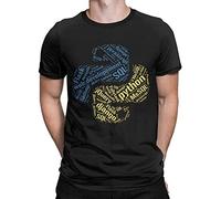 Camiseta vintage Python Software Developer Men Programming Coder Coding T-Shirt Black Graphic Unisex Tee Shirt, Negro , S