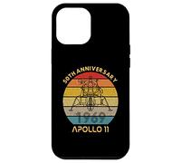 Camiseta Vintage Retro Apolo 11 Moon Landing 50 Aniversario Carcasa para iPhone 12 Pro MAX