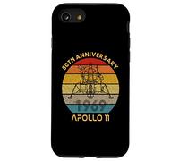 Camiseta Vintage Retro Apolo 11 Moon Landing 50 Aniversario Carcasa para iPhone SE (2020) / 7/8