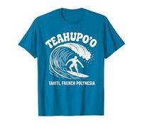 Camiseta Vintage Teahupo'o Surf - Tahiti Surfing Camiseta
