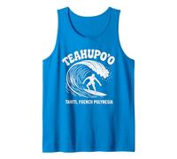 Camiseta Vintage Teahupo'o Surf - Tahiti Surfing Camiseta sin Mangas