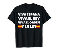 Camiseta Viva España, Viva el Rey Guardia Civil Policía Camiseta