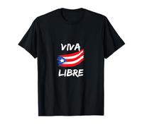Camiseta Viva Puerto Rico Libre Protest March Antigobernment Camiseta