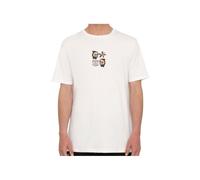Camiseta Volcom Hombre FLOWER BUDZ FTY SST (OFF WHITE)