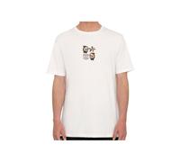 Camiseta Volcom Hombre FLOWER BUDZ FTY SST (OFF WHITE)