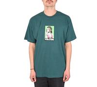 Camiseta Volcom Underfaced LSE S/S - Evergreen