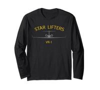 Camiseta VR-1 Star Lifters C-37 Airplane Squadron Manga Larga