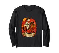 Camiseta Walk Through The Flames Manga Larga