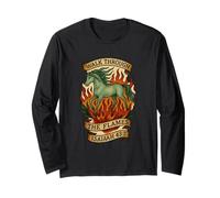 Camiseta Walk Through The Flames Manga Larga