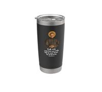 Camiseta Walk With Your Feet On Earth con estampado de San Juan Bosco Vaso térmico de acero inoxidable de doble pared