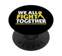 Camiseta We All Fight Together Meduloblastoma Conciencia PopSockets PopGrip Adhesivo