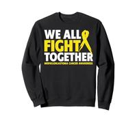Camiseta We All Fight Together Meduloblastoma Conciencia Sudadera
