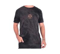 Camiseta West Coast Choppers Motorcycle Co. Negro lavadoXXL Negro lavado