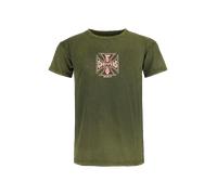 Camiseta West Coast Choppers Motorcycle Co. Verde lavadoM Verde lavado