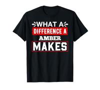 Camiseta What A Difference A Amber Makes Camiseta