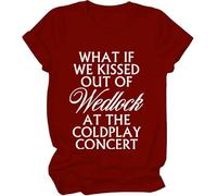 Camiseta What If We Kissed Out of Wedlock at The Concert, What If We Kissed Out of Wedlock at The Concert, Burdeos, S