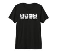 Camiseta Write Shoot Edit Repeat Movie Filmmaker Camiseta Premium