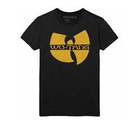 Wu-Tang Clan 'Logo' (Negro) Camiseta - ¡NUEVO Y OFICIAL