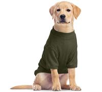 Camiseta XXL para perro, cómodo jersey de punto para adultos pequeños, labrador dorado, dálmata, suéter ligero para mascotas, elegante camiseta para cachorros, comodidad interior y exterior, musgo