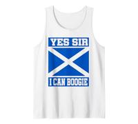 Camiseta Yes Sir I Can Boogie Escocia - No Scotland No Party Camiseta sin Mangas